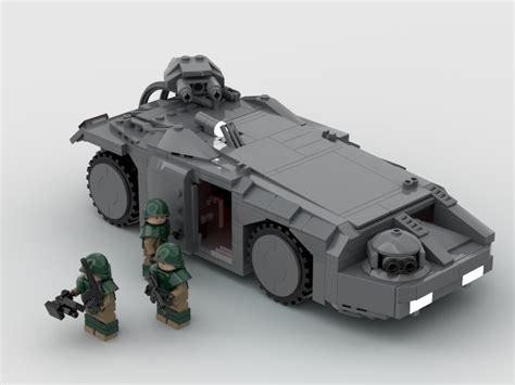 Lego Moc M577 Apc Aliens 1986 By Mh22mm Rebrickable Build With Lego