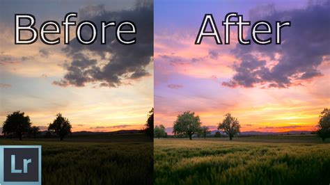 Lightroom Tutorial Create Amazing Sunsets In Depth Explained Landscape Photography Editing