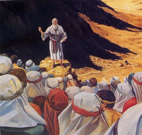 Moses Proclaimed To The Israelites All That The Lord Had C Flickr