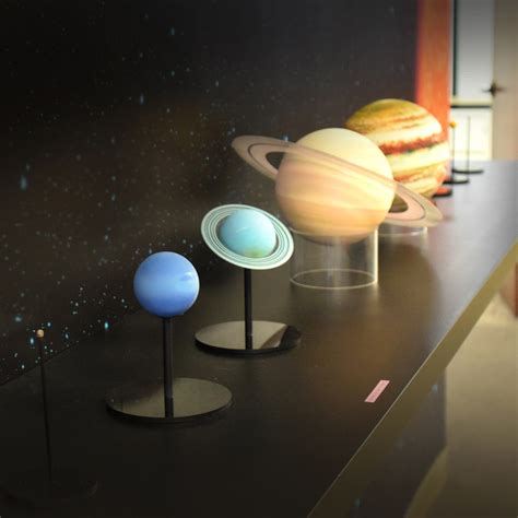 Solar System To Scale Set Astroreality Touch Of Modern