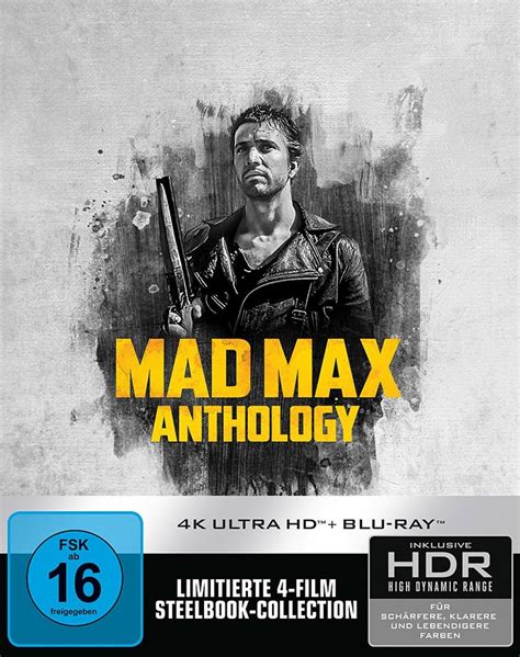 Mad Max Anthology K Ultra HD Blu Ray Blu Ray Limited Steelbook K Ultra HD
