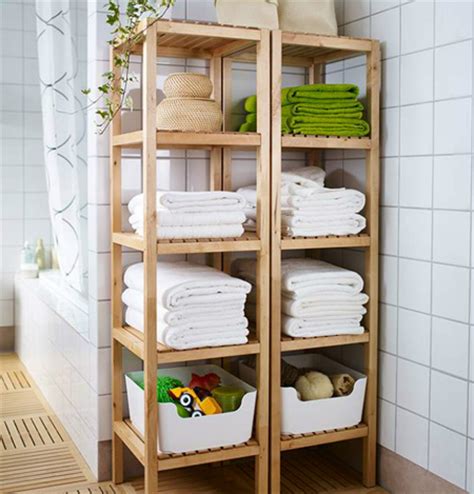 Make your bathroom a more functional and practical space with the addition of a stylish freestanding bathroom storage unit. HOME DZINE Home DIY | Bathroom storage shelves