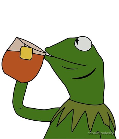 Download Kermit Tea Meme Drawing Png And  Base