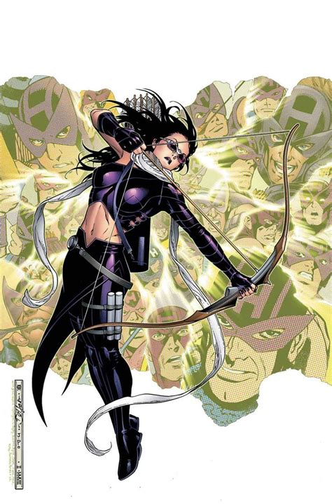 Kate Bishop By Jim Cheung Young Avengers Marvel Hawkeye Comic Book