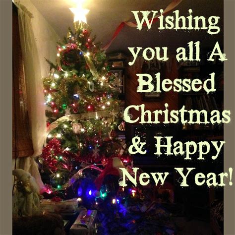 Попытайтесь самостоятельно перевести текст для. Wishing you all A Blessed Christmas & Happy New Year!