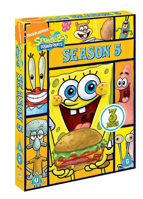 Spongebob Squarepants Season 5 Dvd Uk Dvd And Blu Ray