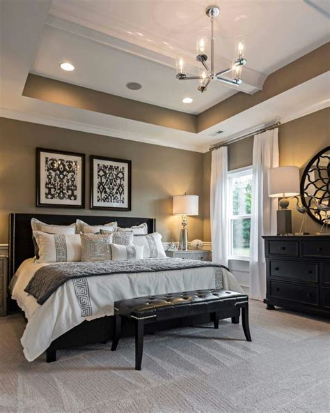 Taylor Morrison Homes Paint Sw7045 Intellectual Grey Master Bedroom