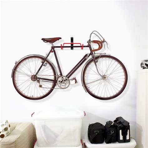 Wall hooks & door hangers └ storage solutions └ home, furniture & diy all categories antiques art baby books, comics & magazines business, office & industrial cameras & photography 12 x 3 wall mounted door hooks coat rack organiser clothes hanger bamboo wood. Voilamart Bike Wall Mount Hanger, 2pcs Indoor Storage Rack ...
