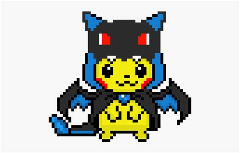 Pixel Art Pikachu Costume