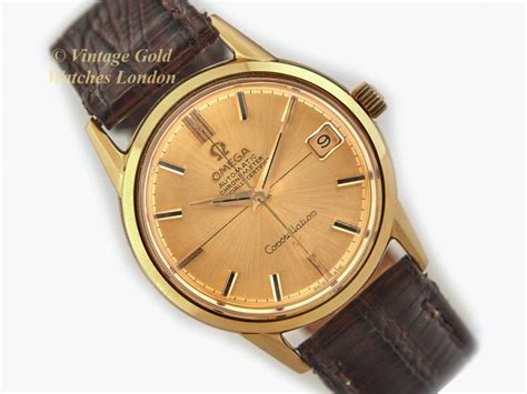 Omega Constellation Cal561 18ct Gold Dial 196061 Vintage Gold Watches