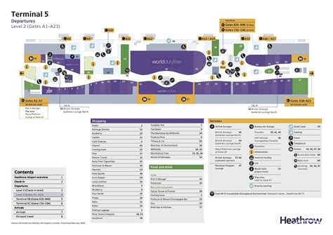 Heathrow Airport Map Guide Maps Online Heathrow Mapas Aeropuerto