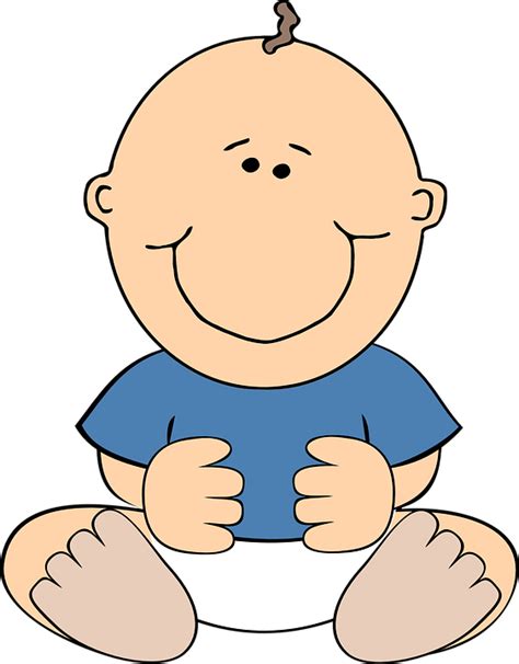 Cartoon Smiling Baby Png File Png Mart