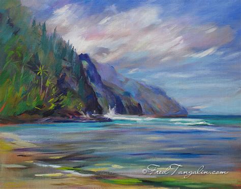 Na Pali Art Prints For Sale Kauai Fine Artist Fred