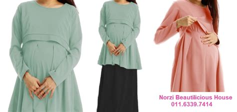 Norzi Beautilicious House Koleksi Jubah Muslimah And Pakaian Ibu Mengandung Maternity 2023