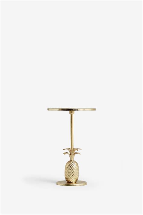 Buy Gold Pineapple Side Table From The Next Uk Online Shop