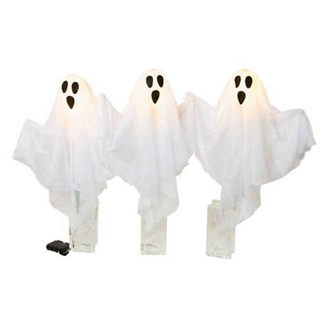 Led Ghost Yard Stakes Oriental Trading Outdoor Halloween Halloween