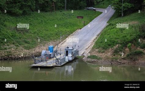 At Mammoth Cave National Park The Green River Ferry Is Controlled With