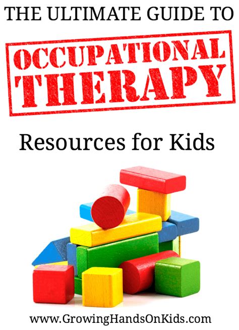 Occupational Therapy Resources For Kids
