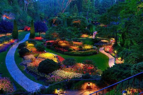 A Beautiful Garden In British Columbia Gardens Of The World Butchart