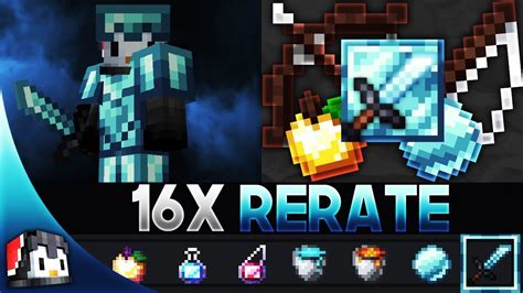 Rerate 16x Mcpe Pvp Texture Pack Fps Friendly By Mysix Youtube