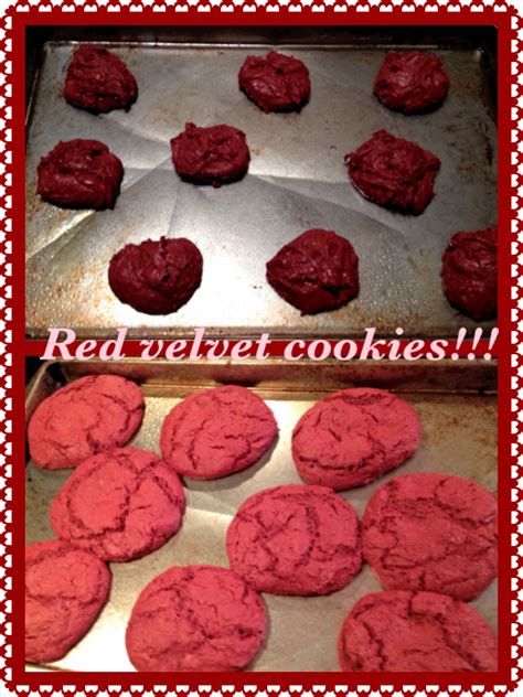 This famous red velvet cake is an annual tradition in their house and that was when i fell in love with i love how cute these red velvet cake mix cookies are. My Kind of Natural: Red Velvet Cookies Using Duncan Hines Cake Mix!