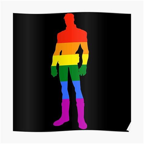 Takashi Shirogane Pride Collection Gay Flag Edition Poster By Drakken Blue Redbubble