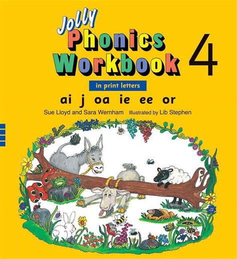 Jolly Phonics Workbook 4 Paperback