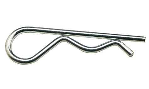 Amanaote Metal Silvery Replacement R Ring Pin Hitch Pin 012 Inches By