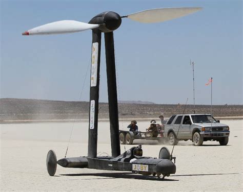 Wind Powered Blackbird Vehicle Up For Sale After Rewriting Physics