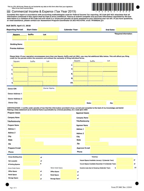 Dc Income Tax 2019 2023 Form Fill Out And Sign Printable Pdf Template