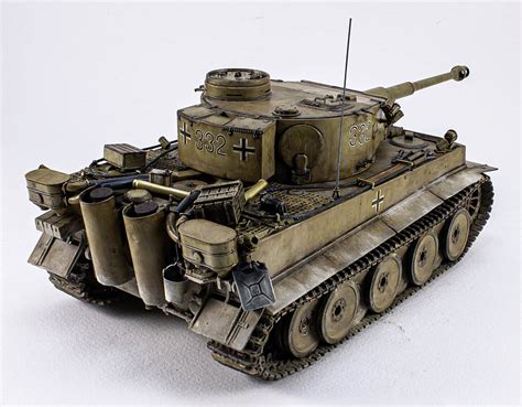 Tiger 1 Ausf E — Каропкару — стендовые модели военная миниатюра