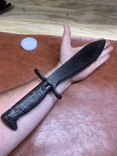 Found This 1918 Us Issue Bolo Knife By Plumb Rknives