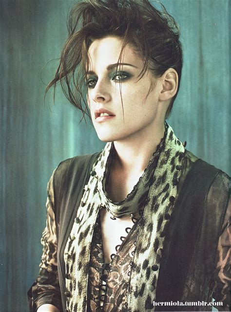 Kristen Stewart In Vogue Italia November 2011 Issue Hawtcelebs