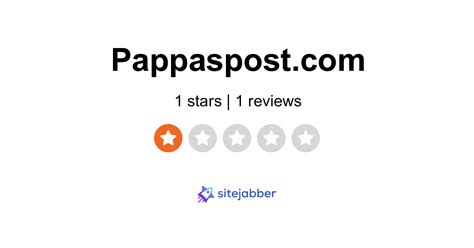 Pappaspost Reviews 1 Review Of Sitejabber