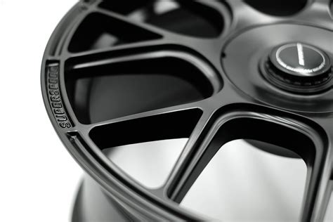 Superspeed® Rf01 Progressive Wheels Matte Black Rims