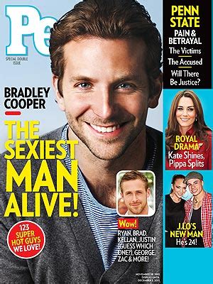 EGO Eleito mais sexy por revista Bradley Cooper diz minha mãe vai