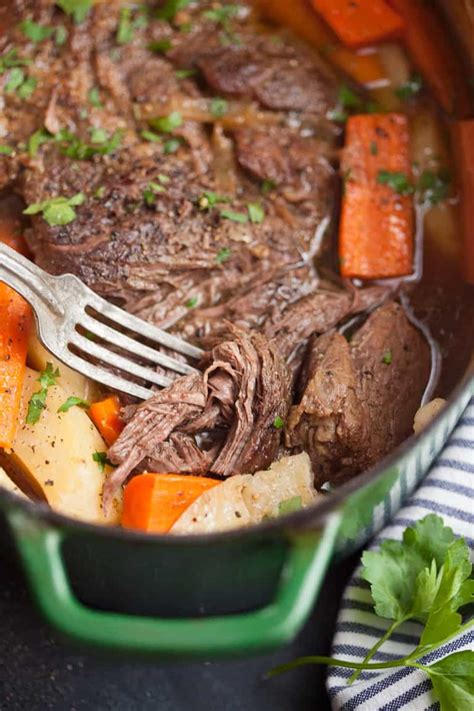 Beef Chuck Pot Roast Boneless In Oven Beef Poster