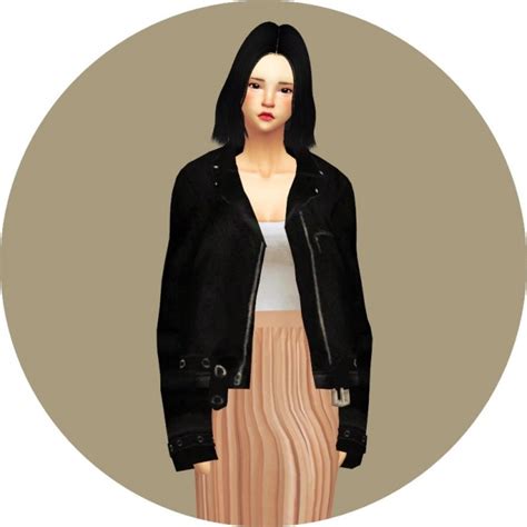 Acc Leather Jacket At Marigold Sims 4 Updates