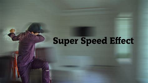 Quicksilver Super Speed Effect Ртутный суперскоростной эффект