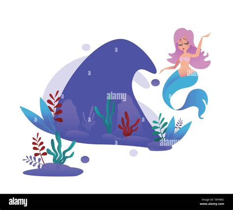 Mermaid Cartoon Hi Res Stock Photography And Images Alamy