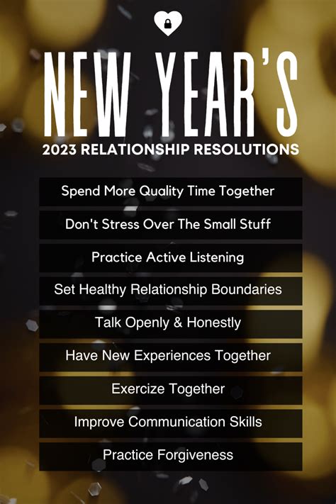 9 Relationship New Year’s Resolutions For 2023