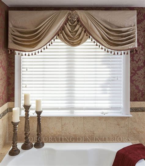 Curtains can be a source to introduce style to a bathroom. Pin on Valances