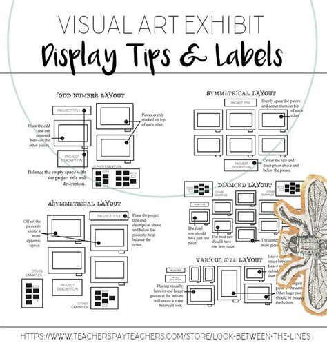 Art Gallery Labels Template Free