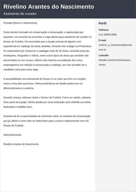 O que é carta de apresentação veja o que escrever e colocar