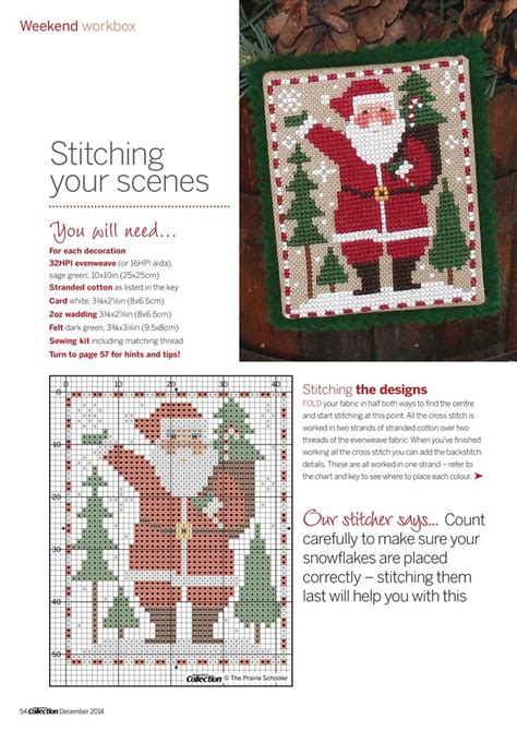 Get the best deal for prairie schooler seasons cross stitch patterns from the largest online selection at ebay.com. Santa with a tree in his bag cross stitch pattern from The ...