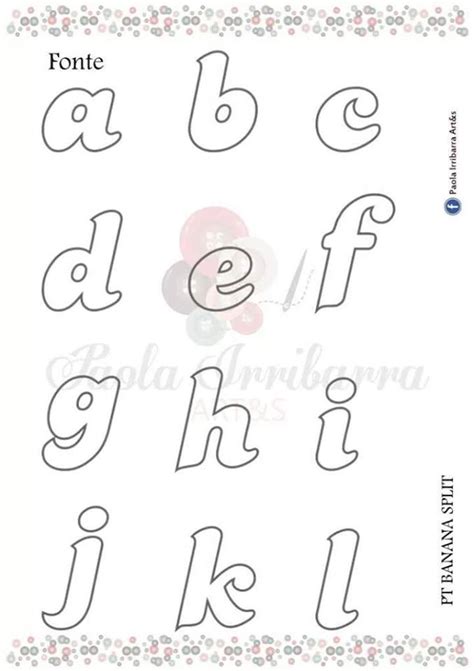 Ver más ideas sobre moldes de letras, modelos de letras, letras del abecedario. Moldes de Letras de A a Z - Arte em TudO