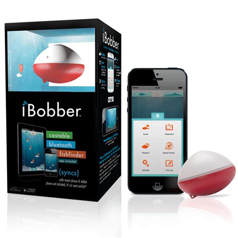 Ibobber Bluetooth Smart Castable Fish Finder Fish Finder Wireless