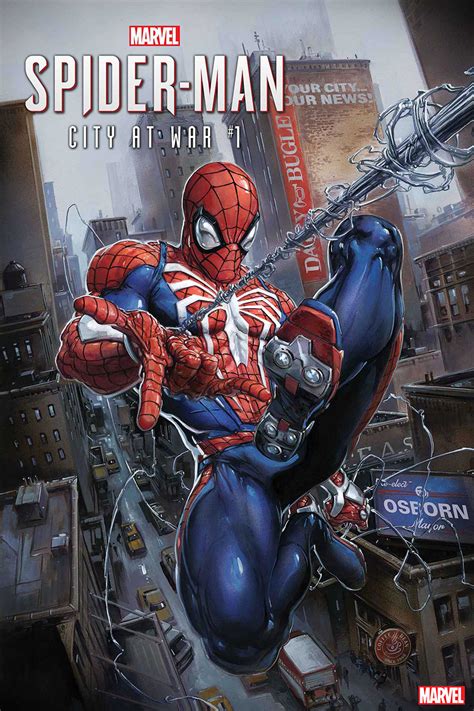 SPIDER-MAN: CITY AT WAR #1 Cover by CLAYTON CRAIN - Comic ...