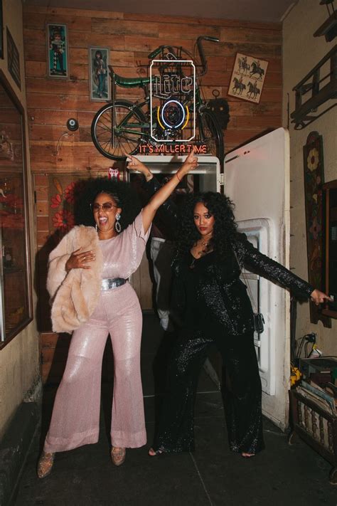 inside tia mowry hardrict and tamera mowry housley s 70s themed 40th birthday bash we needed