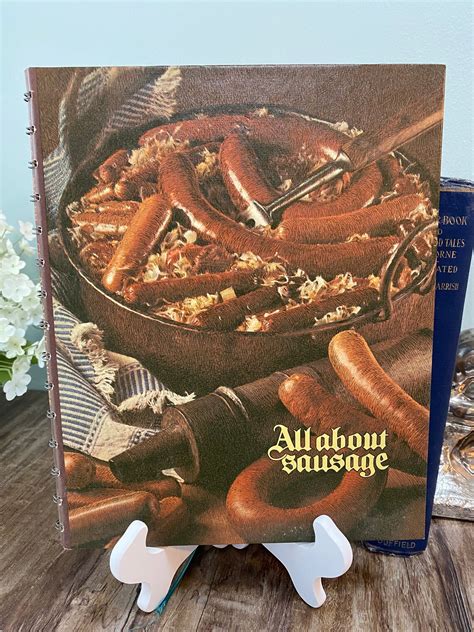 Vintage Cookbook All About Sausage 1973 Oscar Meyer Etsy